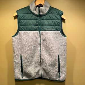 Vineyard Vines Sherpa Full Zip Vest